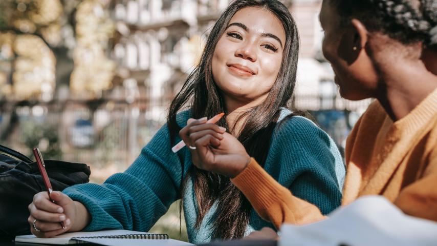 picture of students smiling